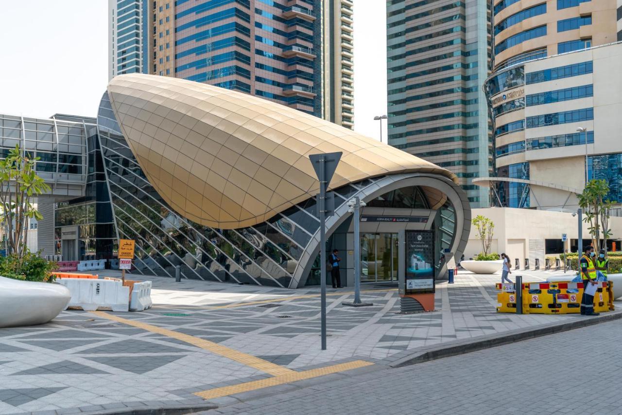 Convenient 2 beds in JLT 3 min from metro Appartement Dubai Buitenkant foto