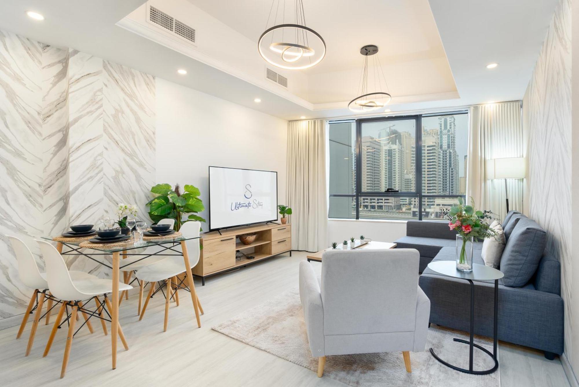 Convenient 2 beds in JLT 3 min from metro Appartement Dubai Buitenkant foto