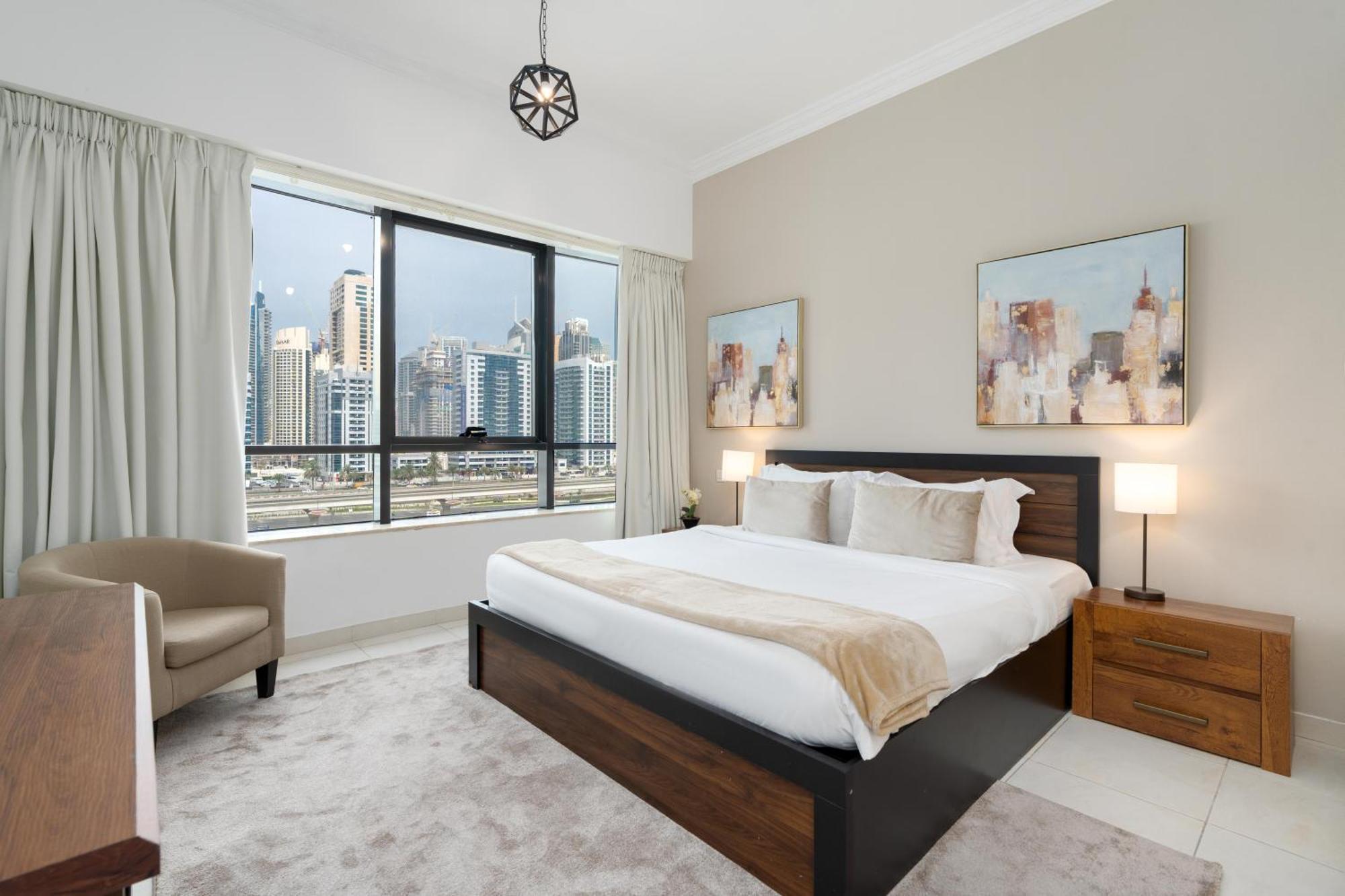 Convenient 2 beds in JLT 3 min from metro Appartement Dubai Buitenkant foto